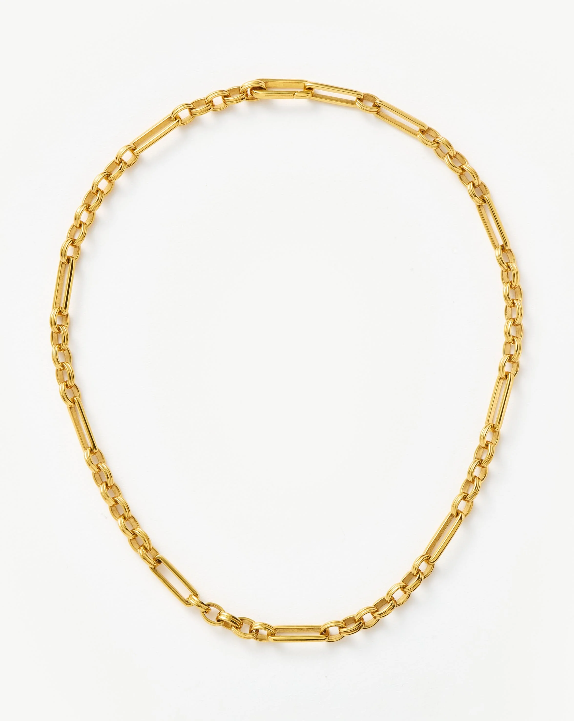 Axiom Chain Necklace | 18ct Gold Plated - Image 4
