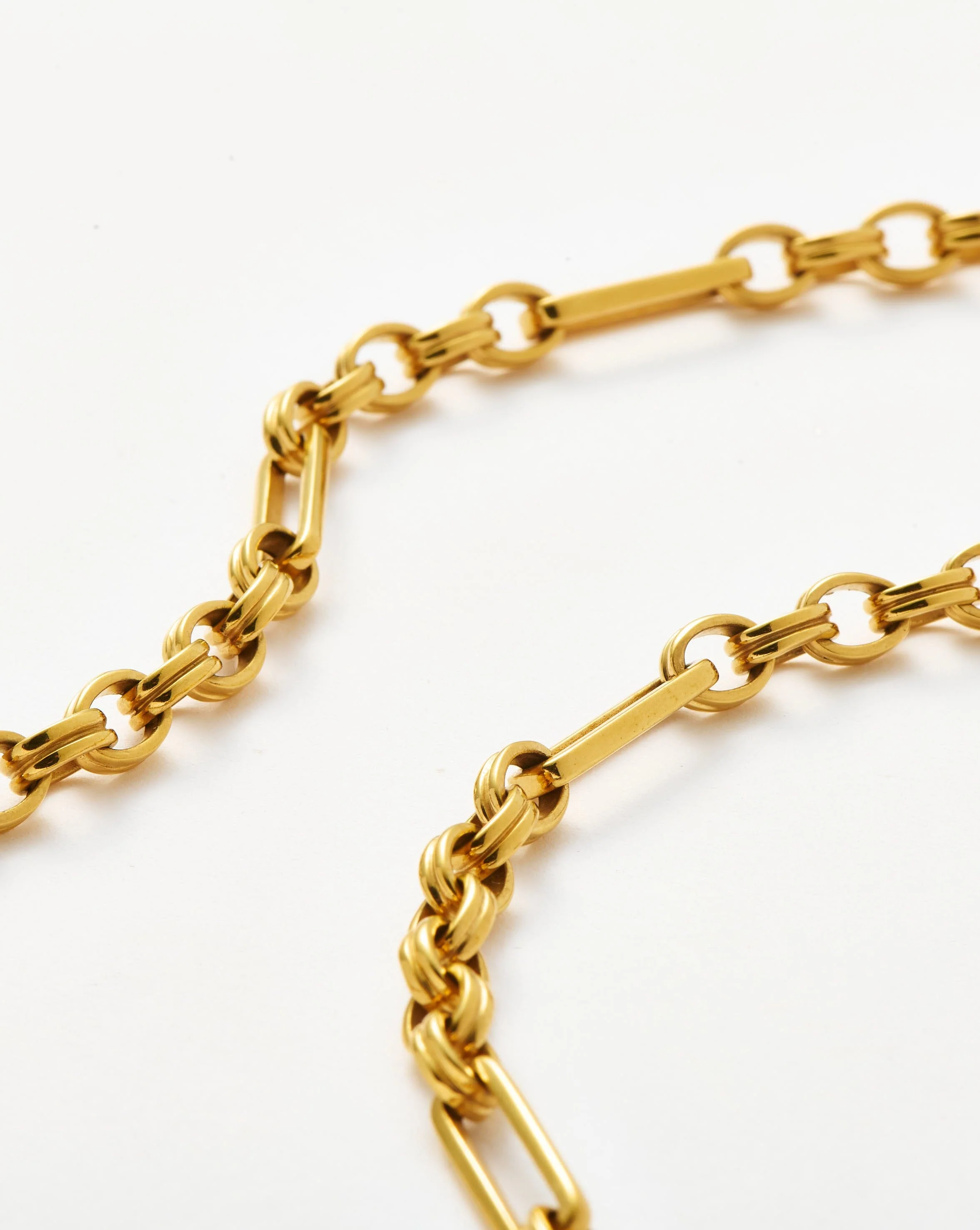 Axiom Chain Necklace | 18ct Gold Plated - Image 5