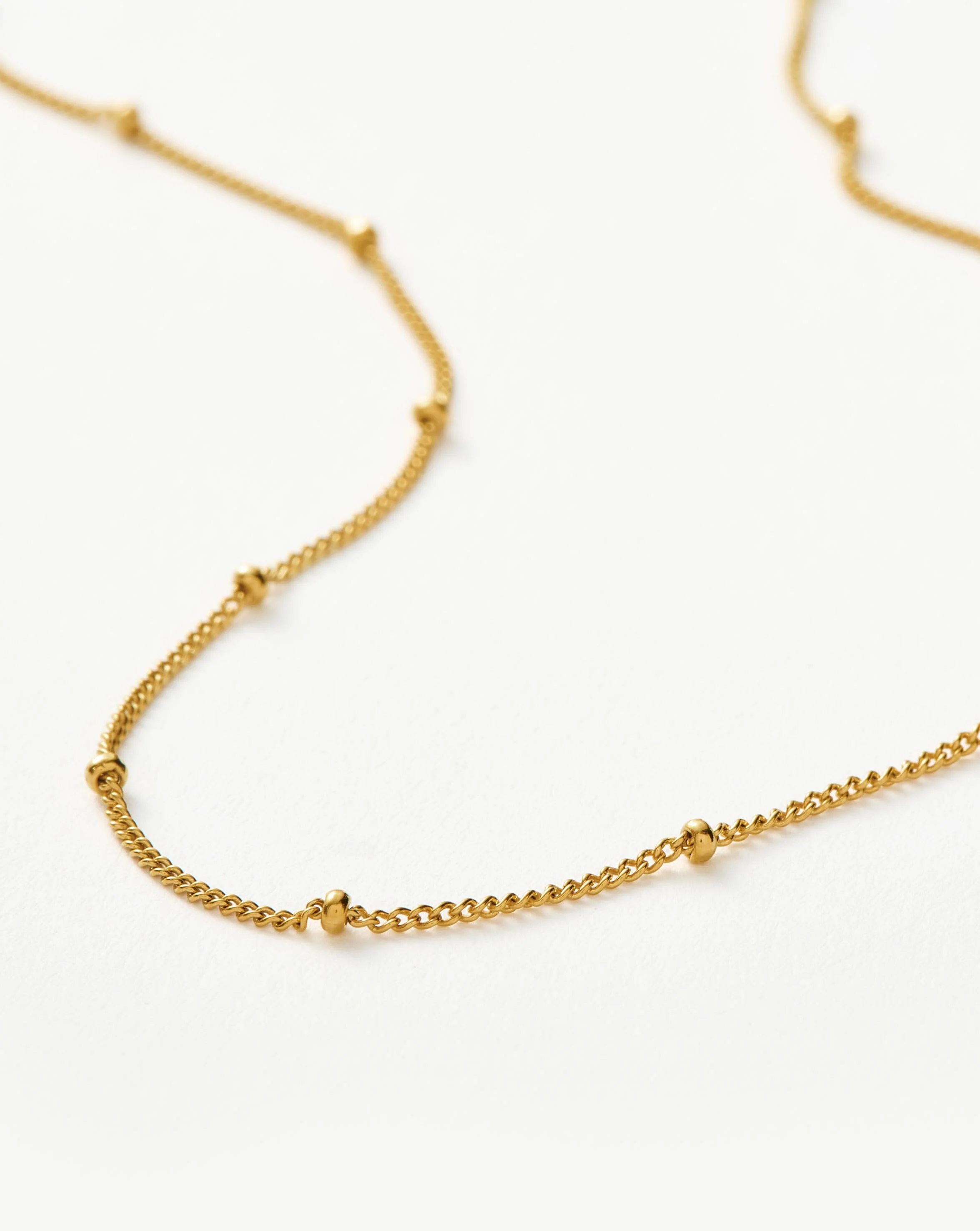 Bobble Chain Choker | 18ct Gold Vermeil - Image 4