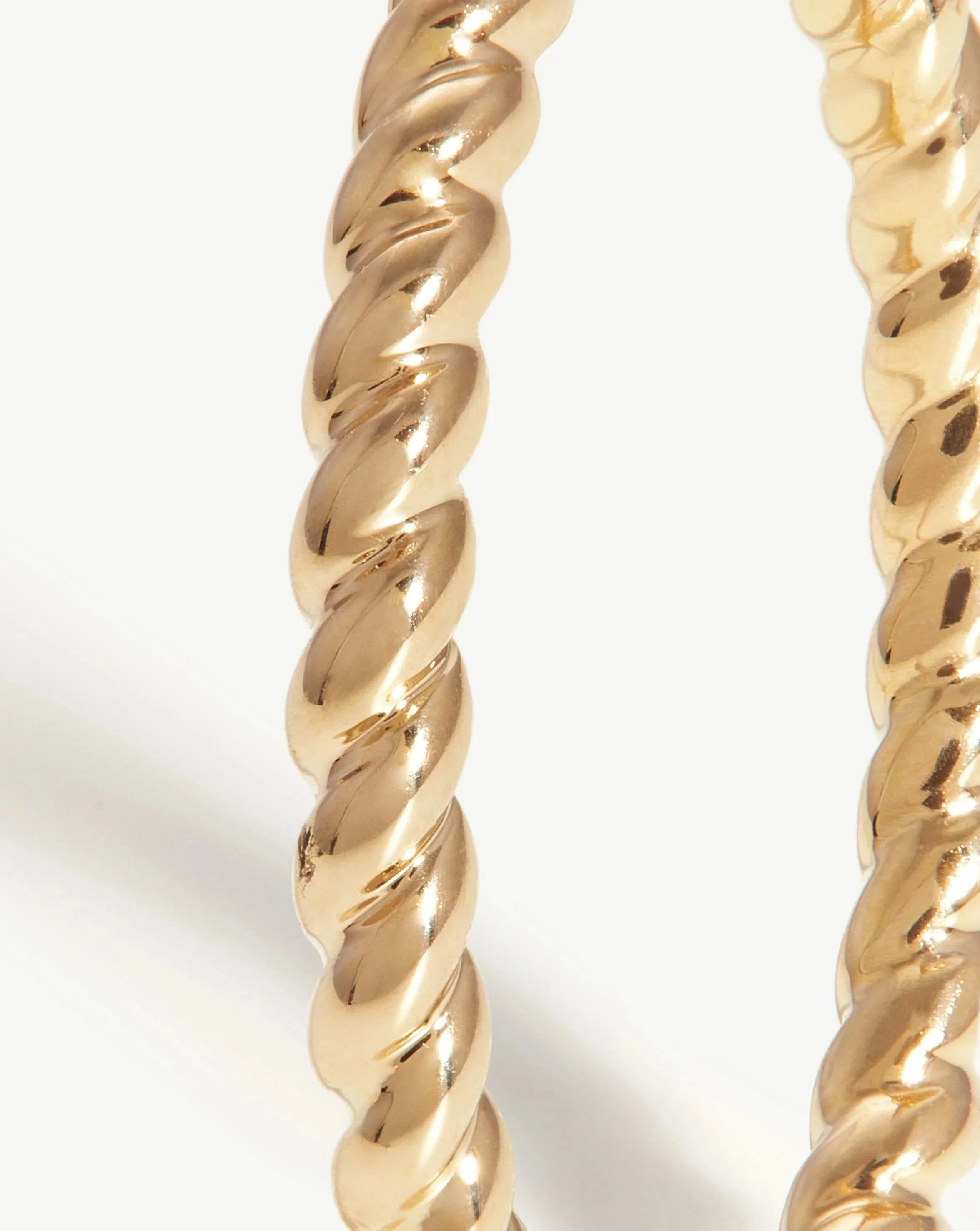 Solid Gold Rope Ring | 14ct Solid Gold - Image 4