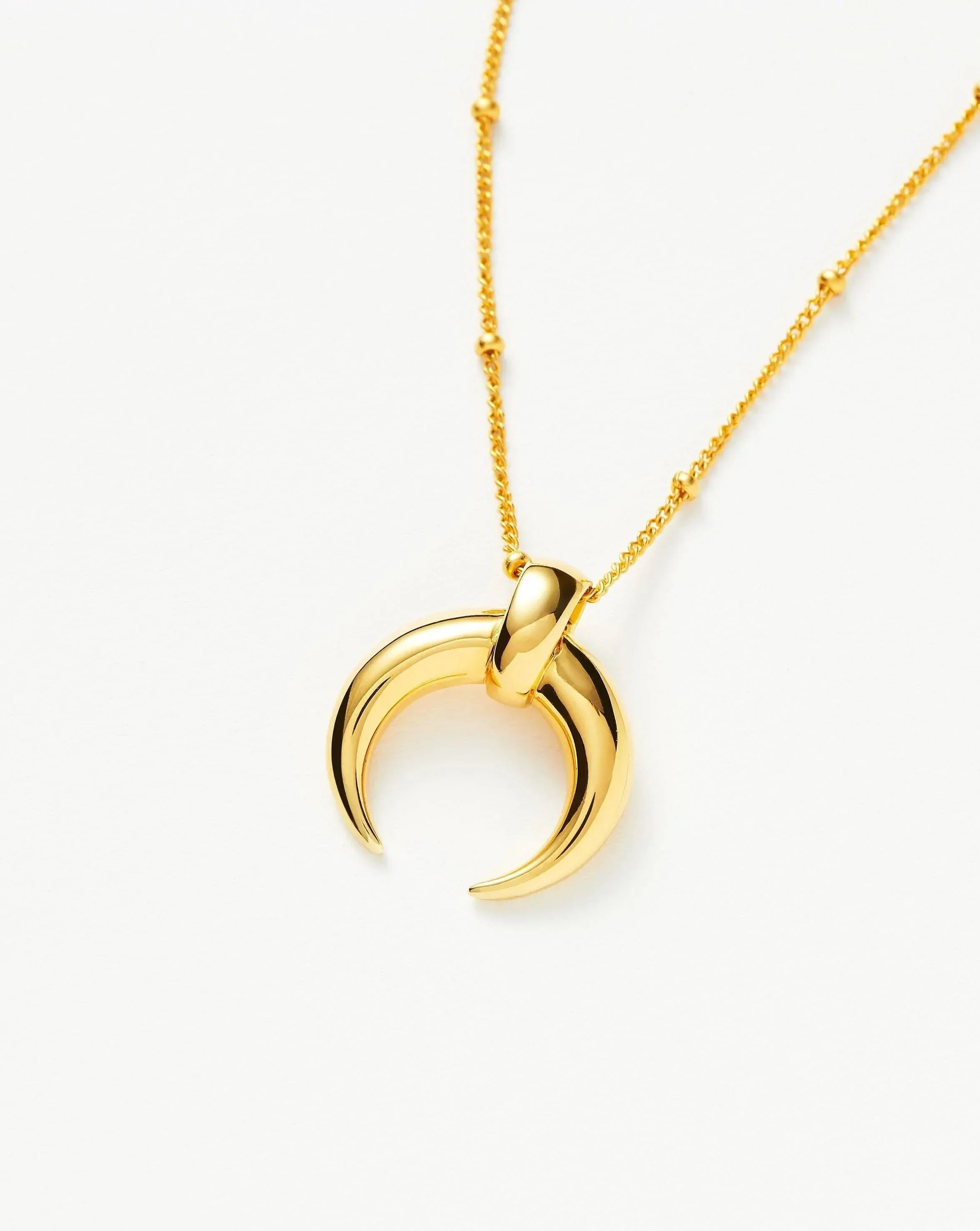 Lucy Williams Large Horn Pendant Necklace - Image 4