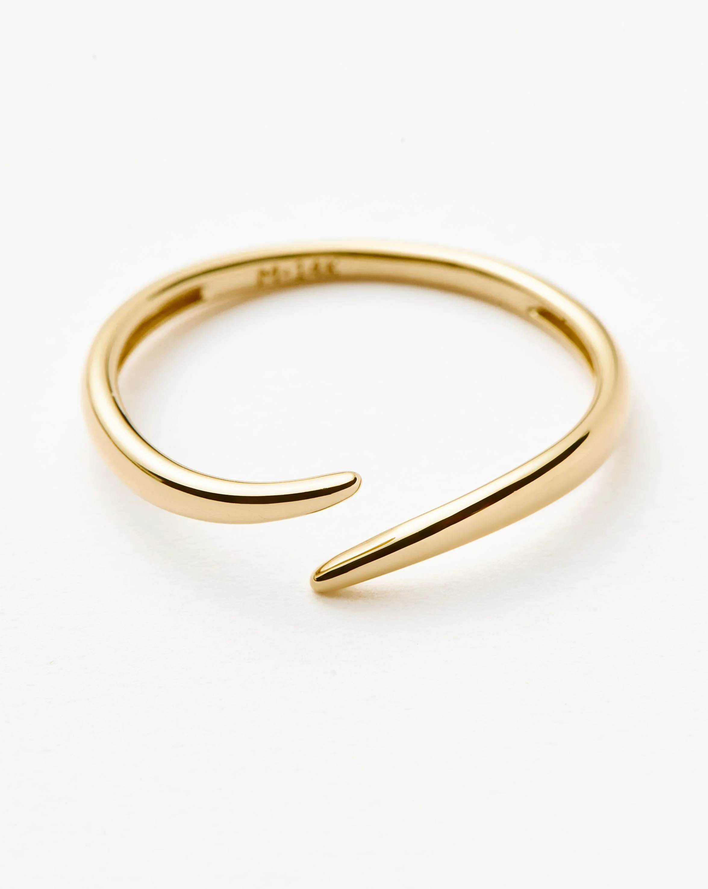 Solid Gold Open Claw Ring | 14ct Solid Gold - Image 4