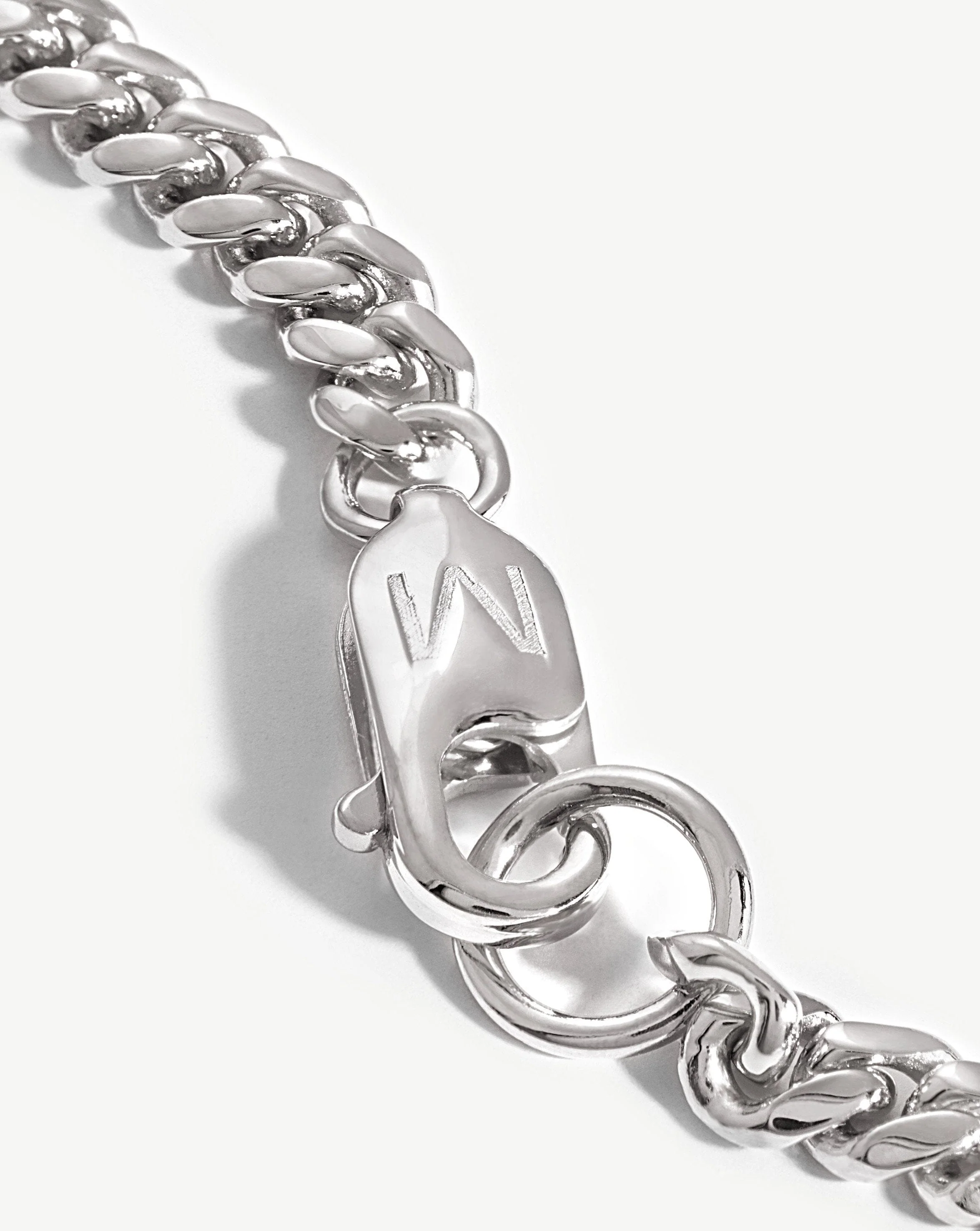 Round Curb Chain Bracelet - Image 4