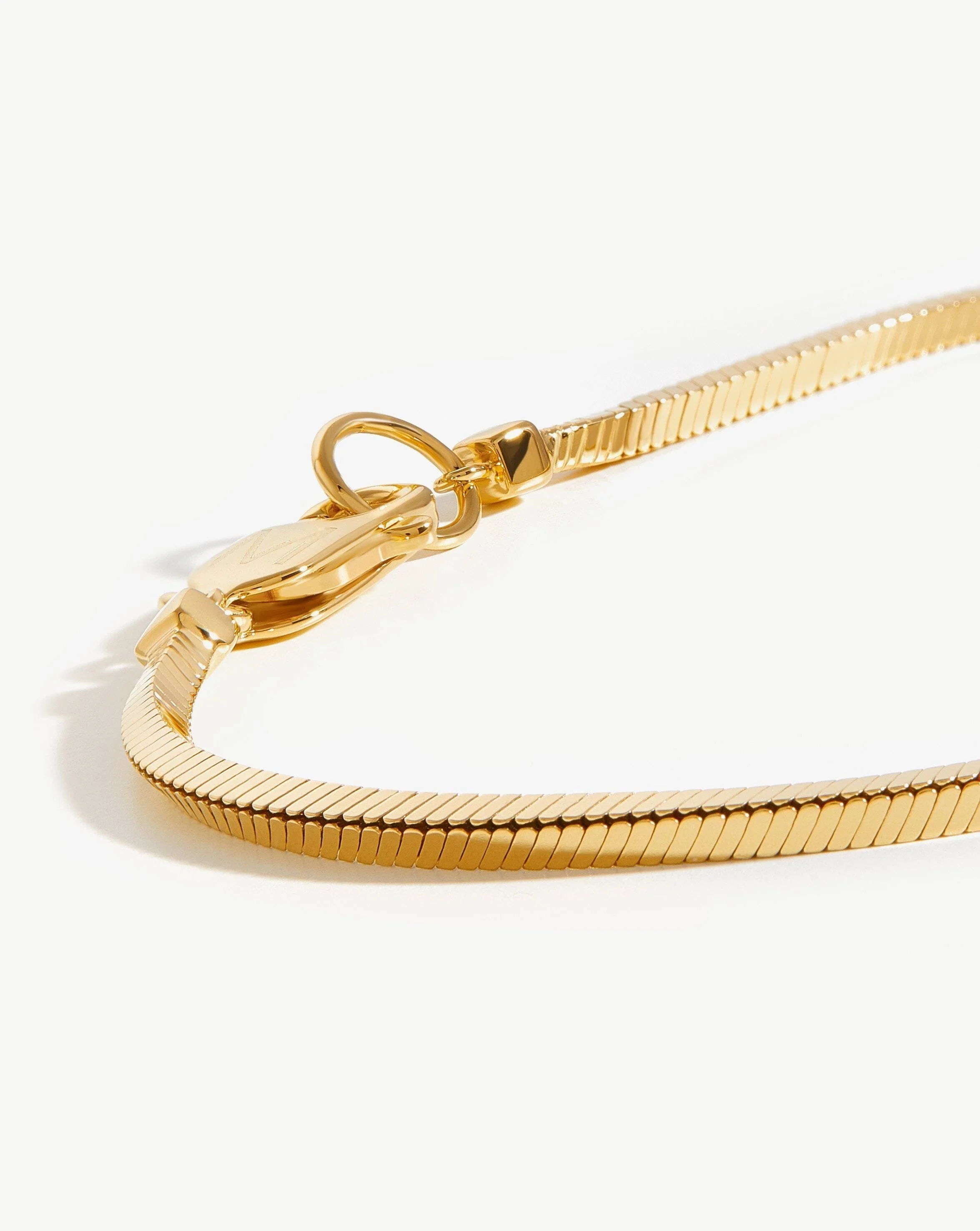 Mens Square Snake Chain Bracelet - Image 4