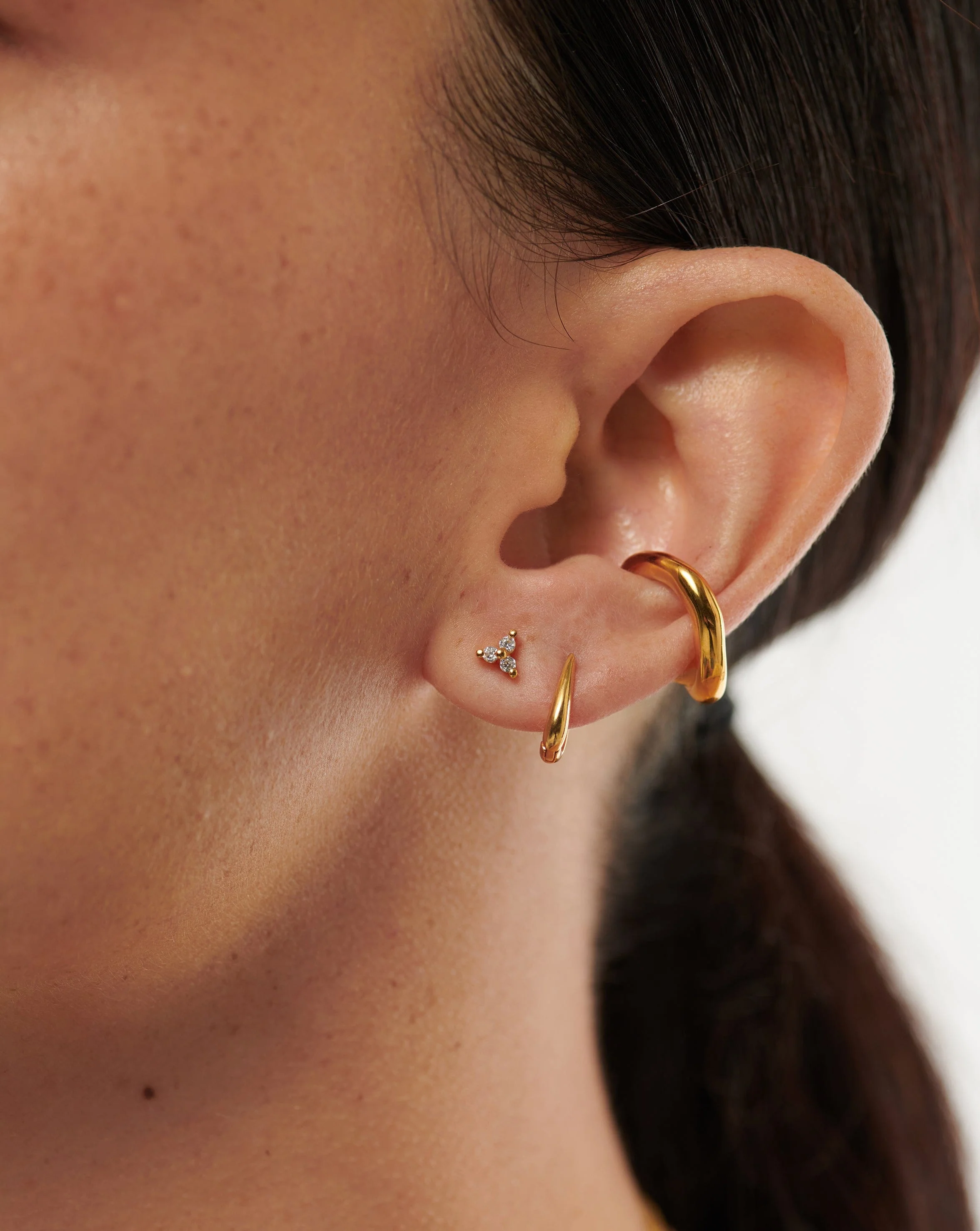 Trinal Stud Earrings - Image 3